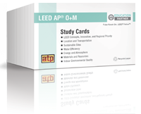 LEED AP® O+M Study Cards