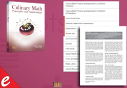 Culinary Math Principles and Applications Online Instructional Guide (IG)