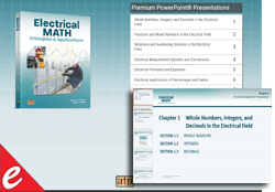 Electrical Math Principles and Applications Online Premium PowerPoint® Presentations