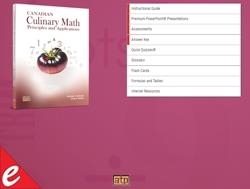 Canadian Culinary Math Principles and Applications Online Instructor Resources