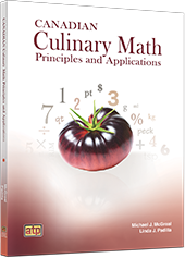 Canadian Culinary Math Principles and Applications eTextbook Lifetime